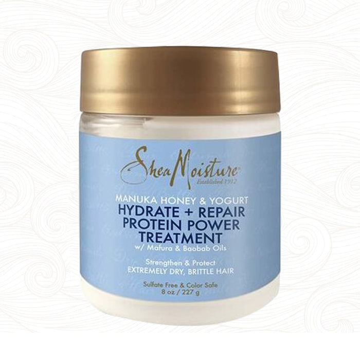 SHEA MOISTURE | MANUKA HONEY & YOGURT HYDRATE + REPAIR PROTEIN POWER TREATMENT MASK /227G