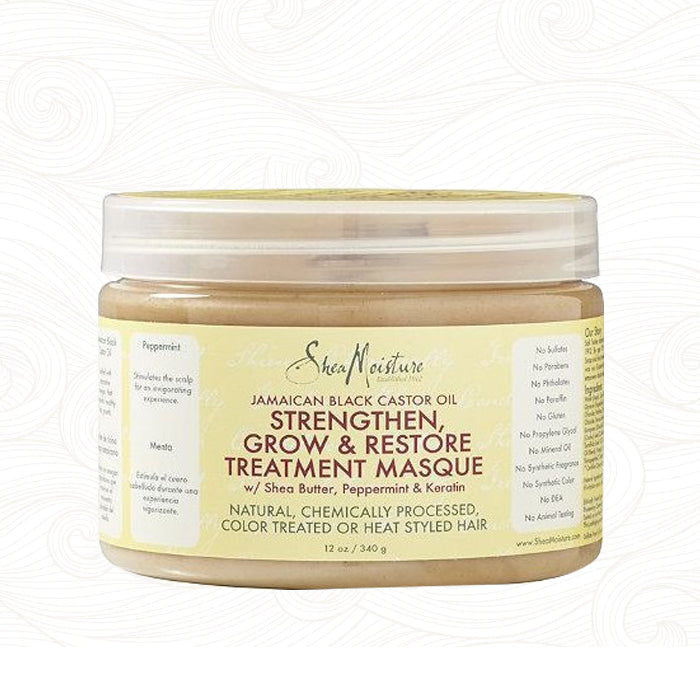 Shea Moisture | Jamaican Black Castor Oil Strengthen & Restore Treatment Masque /12oz